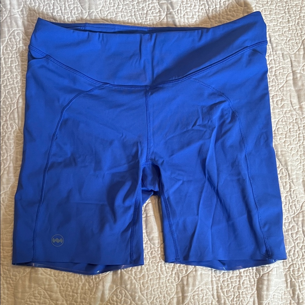 Janji Women's Vibrant Blue Bike Shorts